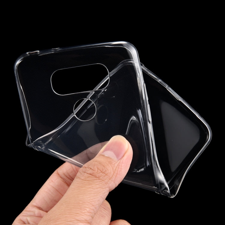 For LG G6 0.75mm Ultra-thin Transparent TPU Protective Case(Transparent)