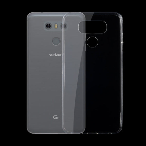 For LG G6 0.75mm Ultra-thin Transparent TPU Protective Case(Transparent)