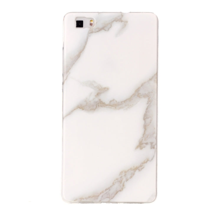For Huawei P8 Lite Marble Pattern Soft TPU Protective Case