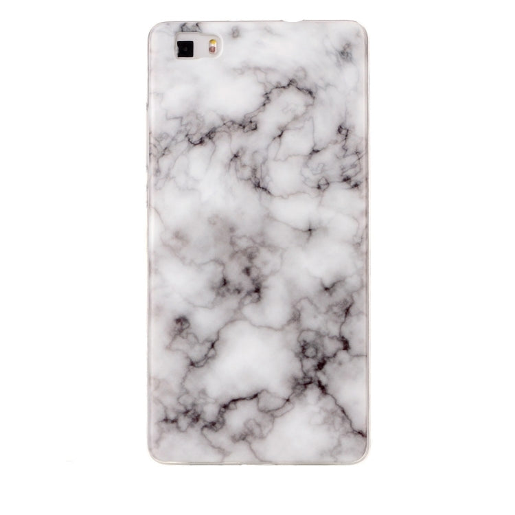 For Huawei P8 Lite Marble Pattern Soft TPU Protective Case