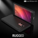 For Xiaomi Redmi Note 4X Brushed Carbon Fiber Texture Shockproof TPU Protective Case (Red)