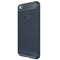 For Huawei P8 Lite (2017) Brushed Carbon Fiber Texture Shockproof TPU Protective Case(Dark Blue)