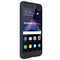 For Huawei P8 Lite (2017) Brushed Carbon Fiber Texture Shockproof TPU Protective Case(Dark Blue)