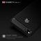 For Huawei P8 Lite (2017) Brushed Carbon Fiber Texture Shockproof TPU Protective Case(Red)