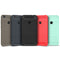 For Huawei P8 Lite (2017) Brushed Carbon Fiber Texture Shockproof TPU Protective Case(Red)