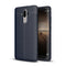 For Huawei Mate 9 Litchi Texture Full Coverage TPU Protective Back Cover Case (Navy Blue)