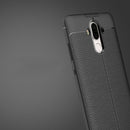 For Huawei Mate 9 Litchi Texture Full Coverage TPU Protective Back Cover Case (Red)