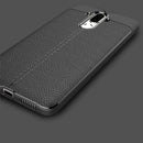 For Huawei Mate 9 Litchi Texture Full Coverage TPU Protective Back Cover Case (Red)