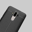 For Huawei Mate 9 Litchi Texture Full Coverage TPU Protective Back Cover Case (Red)