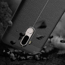 For Huawei Mate 9 Litchi Texture Full Coverage TPU Protective Back Cover Case (Red)