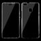 For Huawei P9 Lite 0.75mm Double-sided Ultra-thin Transparent TPU Protective Case(Transparent)