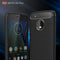 For Motorola Moto G5 Plus Brushed Carbon Fiber Texture Shockproof TPU Protective Cover Case(Black)