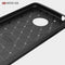 For Motorola Moto Gï¼ˆ5th Gen.ï¼‰ Brushed Carbon Fiber Texture Shockproof TPU Protective Cover Case(Blue)
