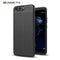 For Huawei P10 Litchi Texture TPU Protective Back Cover Case (Black)