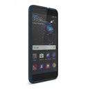 For Huawei P10 Lite Brushed Carbon Fiber Texture Shockproof TPU Protective Cover Case (Dark Blue)