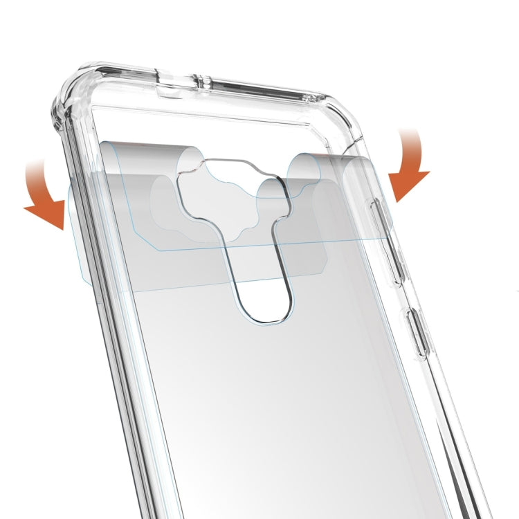 For Asus ZenFone 3 ZE552KL Acrylic + TPU Transparent Armor Protective Case (Transparent)