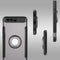 For Huawei P10 Plus Magnetic 360 Degree Rotation Ring Armor Protective Case(navy)