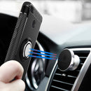 For Xiaomi Redmi 4X Magnetic 360 Degree Rotation Ring Armor Protective Case(Gold)