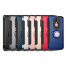For Xiaomi Redmi Note 4X Magnetic 360 Degree Rotation Ring Armor Protective Case(Black)