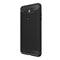 For LG G6 Brushed Carbon Fiber Texture Shockproof TPU Protective Cover Case(Black)