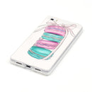 For Huawei P8 Lite Macarons Pattern IMD Workmanship Soft TPU Protective Case