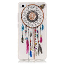 For Huawei P8 Lite Colour Bell Pattern IMD Workmanship Soft TPU Protective Case