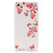 For Huawei P8 Lite Maple Leaves Pattern IMD Workmanship Soft TPU Protective Case