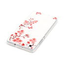For Huawei P8 Lite Maple Leaves Pattern IMD Workmanship Soft TPU Protective Case