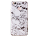 For Huawei P9 Lite White Marbling Pattern Soft TPU Protective Back Cover Case