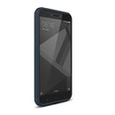 For Xiaomi Redmi 4X Brushed Carbon Fiber Texture Shockproof TPU Protective Cover Case (Dark Blue)