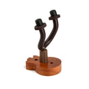 Deep Wood Grain Guitar Ukulele Wood Wall Hook