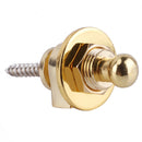 Guitar-Strap-Locks High Quality Guitar Chrome Bass Round Head Strap Locks