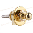 Guitar-Strap-Locks High Quality Guitar Chrome Bass Round Head Strap Locks