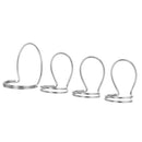 4pcs Butterfly Guitar Picks, Metal Finger Picks Set for Guitar, Banjo, Bass