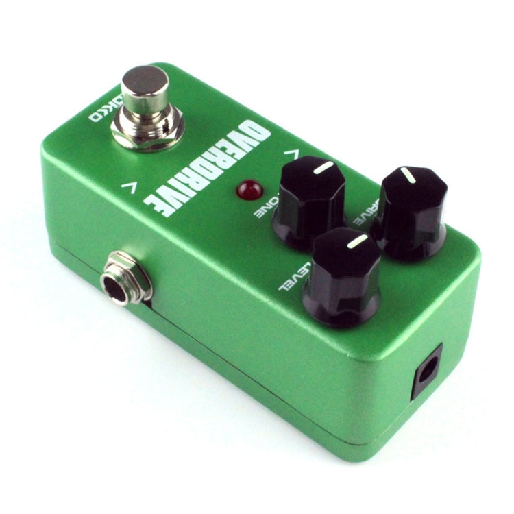 KOKKO FOD3 Mini Electric Guitar Tube Sound Overload Monoblock Effects Pedal(Green)