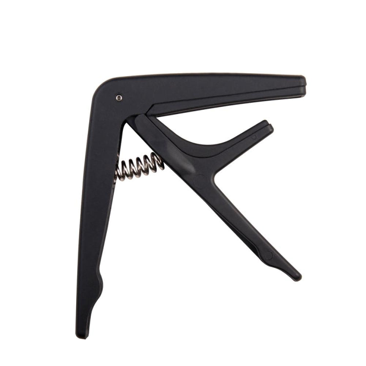 JOYO JCP-01 Guitar Capo Plastic Steel Lightweight Ukulele Capo (Black)