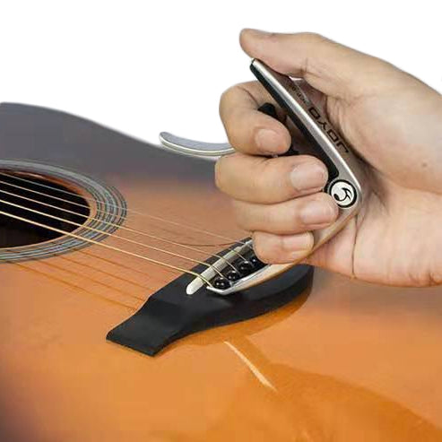 JOYO JCP-03 Zinc Alloy Guitar Capo Universal Capo for Acoustic Guitar Ukulele (Black)