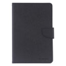 GOOSPERY FANCY DIARY Horizontal Flip Leather Case for iPad Mini (2019), with Holder & Card Slots & Wallet (Black)