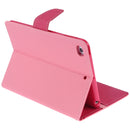 GOOSPERY FANCY DIARY Horizontal Flip Leather Case for iPad Mini (2019), with Holder & Card Slots & Wallet (Pink)