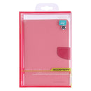 GOOSPERY FANCY DIARY Horizontal Flip Leather Case for iPad Mini (2019), with Holder & Card Slots & Wallet (Pink)