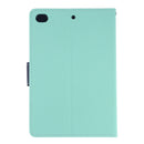 GOOSPERY FANCY DIARY Horizontal Flip Leather Case for iPad Mini (2019), with Holder & Card Slots & Wallet (Mint Green)