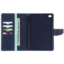 GOOSPERY FANCY DIARY Horizontal Flip Leather Case for iPad Mini (2019), with Holder & Card Slots & Wallet (Mint Green)