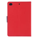GOOSPERY FANCY DIARY Horizontal Flip Leather Case for iPad Mini (2019), with Holder & Card Slots & Wallet (Red)