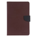 GOOSPERY FANCY DIARY Horizontal Flip Leather Case for iPad Mini (2019), with Holder & Card Slots & Wallet (Brown)