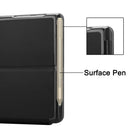 Custer Texture Laptop Bag Leather Case for Microsoft Surface Go(Black)