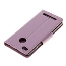 For Xiaomi Redmi 3 Pro / 3s Butterflies Love Flowers Embossing Horizontal Flip Leather Case with Holder & Card Slots & Wallet & Lanyard(Light Purple)