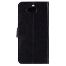 For Huawei Y5 (2017) Crazy Horse Texture Horizontal Flip Leather Case with Holder & Card Slots & Wallet & Photo Frame (Black)