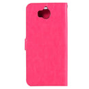 For Huawei Y5 (2017) Crazy Horse Texture Horizontal Flip Leather Case with Holder & Card Slots & Wallet & Photo Frame (Magenta)