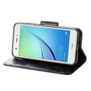 For Huawei nova Butterflies LOVE for Flowers Embossing Horizontal Flip Leather Case with Holder & Card Slots & Wallet & Lanyard(Black)