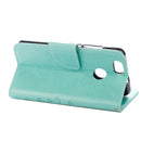 For Huawei nova Butterflies LOVE for Flowers Embossing Horizontal Flip Leather Case with Holder & Card Slots & Wallet & Lanyard(Green)